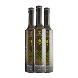 Aceite de Oliva Oro del Desierto Origen Picual Edición Limitada, AOVE Virgen Extra Botella Medium 50 cl (Caja de 3 unidades)