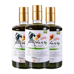 Aceite de Oliva Pintarré Picual Sierra Mágina Cosecha Temprana, Sin Filtrar, AOVE Virgen Extra Bio — Biológico Botella Medium 50 cl Vidrio (Caja de 3 unidades)