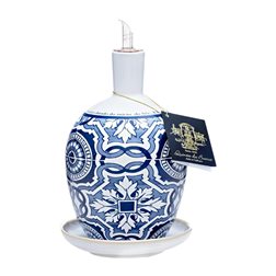 Aceite de Oliva Quinta da Boeira Ceramic Porcelain — Porcelana Cerámica, Coupage, AOVE Virgen Extra Eco — Ecológico Botella Medium 50 cl