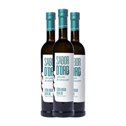 Aceite de Oliva Sabor d'Oro by Pedro Yera Almazara AOVE Virgen Extra Botella Medium 50 cl (Caja de 3 unidades)