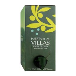 Aceite de Oliva San Vicente Puerta de las Villas Picual Cosecha Temprana, AOVE Virgen Extra Bag in Box 2,5 L