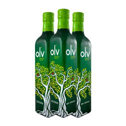 Aceite de Oliva Sierra de Alcaraz OLV Coupage, AOVE Virgen Extra Eco — Ecológico Botella Medium 50 cl Vidrio (Caja de 3 unidades)