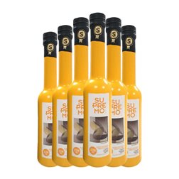 Aceite de Oliva Supremo Hojiblanca AOVE Virgen Extra Botellín 25 cl Vidrio (Caja de 6 unidades)