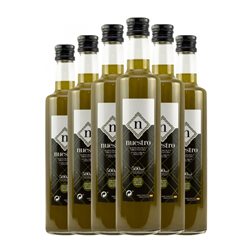 Aceite de Oliva Supremo Nuestro Sin Filtrar Picual AOVE Virgen Extra Botella Medium 50 cl Vidrio (Caja de 6 unidades)