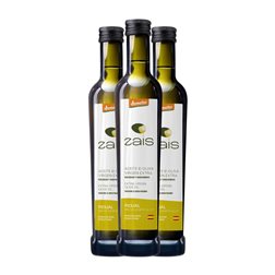 Aceite de Oliva Syrona Zais Picual AOVE Virgen Extra Bio — Biológico Botella Medium 50 cl Vidrio (Caja de 3 unidades)