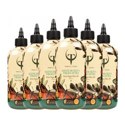Aceite de Oliva Tierras de Tavara Biberón Sierra de Segura AOVE Virgen Extra Botella Medium 50 cl PET (Caja de 6 unidades)