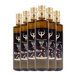 Aceite de Oliva Tierras de Tavara Picual Sierra de Segura Selección, Premium, AOVE Virgen Extra 75 cl (Caja de 6 unidades)