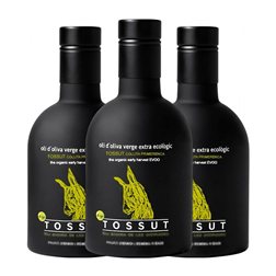 Aceite de Oliva Tossut Cosecha Temprana, AOVE Virgen Extra Botella Medium 50 cl (Caja de 3 unidades)