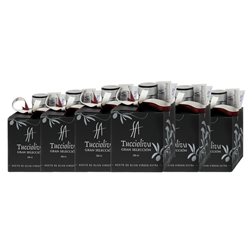 Aceite de Oliva Tuccioliva Mystic Black — Edición Negra, Selección, AOVE Virgen Extra Botellín 25 cl (Caja de 6 unidades)