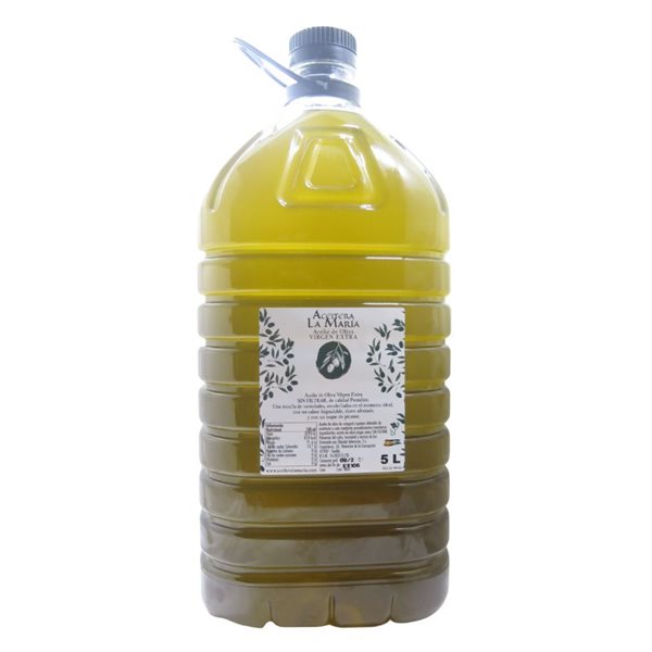 Extra Virgin Olive Oil 5 L Pet Harvest 2024-2025-detalle