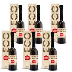 Aceite de Oliva Virgen Extra 500ml Botella Eco Premium + Estuche Caja 6 uds.