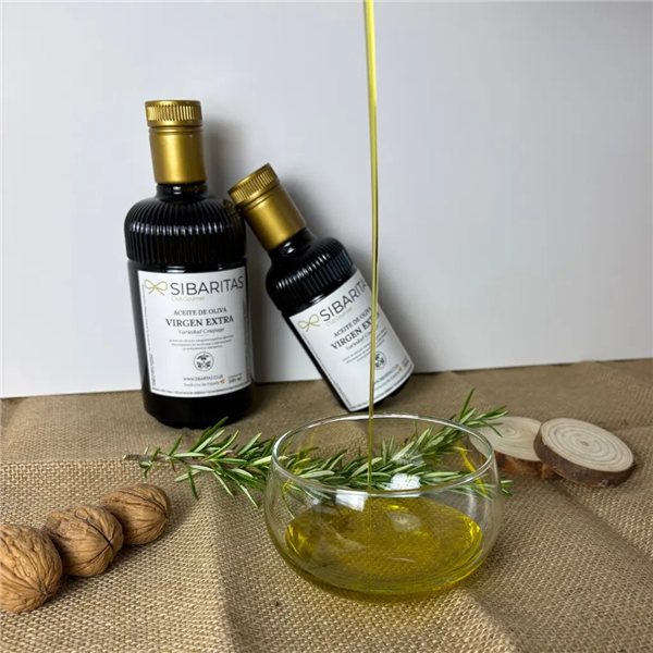 Aceite de oliva virgen extra AOVE coupage-izquierda