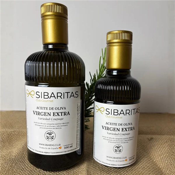 Aceite de oliva virgen extra AOVE coupage-lateral