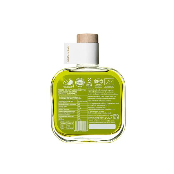 Aceite de Oliva Virgen Extra Cosecha Temprana ecológico, Edición Limitada,  Oro La Senda-izquierda