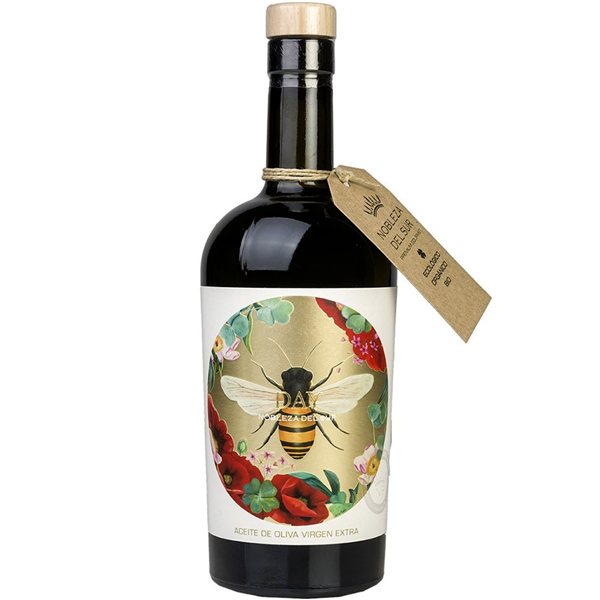 Aceite de Oliva Virgen Extra Ecologico DAY 500ml Estuchado Nobleza del Sur-lateral