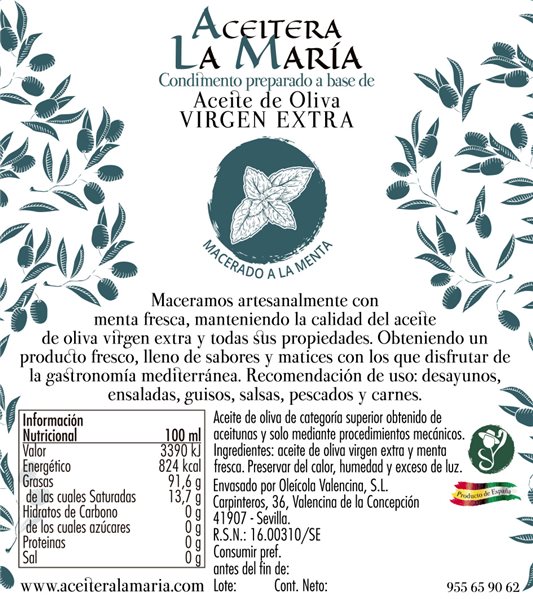 EVOO to the MINT 50 Cl Cristal-lateral