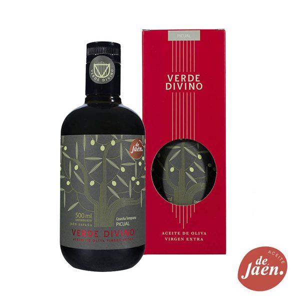 Aceite de Oliva Virgen Extra Picual Cosecha Temprana, Verde Divino-detalle