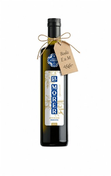 Aceite de Oliva Virgen Extra Serrana 500 ml – El Morer-detalle