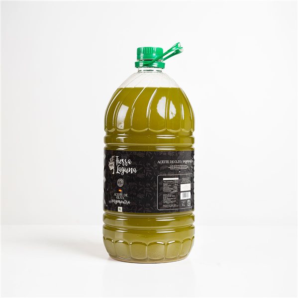 Extra Virgin Olive Oil Unfiltered Multivarietal 5L Box of 3 units (€38.50/unit) [Limited Units]-lateral