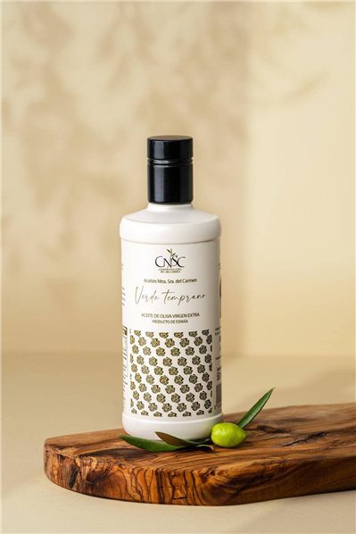 Frühes Natives Olivenöl Extra Nuestra Señora del Carmen.500ML-detalle