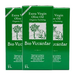 Aceite de Oliva Vizcántar AOVE Virgen Extra Bio — Biológico Bag in Box 2 L (Caja de 3 unidades)