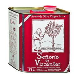 Aceite de Oliva Vizcántar Señorío Priego de Córdoba Selección, Especial, AOVE Virgen Extra Lata Especial 2,5 L