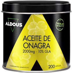 Evening Primrose Oil Pearls 2000mg - 10% GLA 200mg - 200 Soft Capsules - Women's Wellness