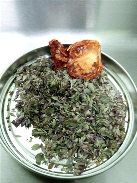 HUILE D'ORÉGANO ET DE TOMATE BIO 250ml  Arômes du Jardin-detalle