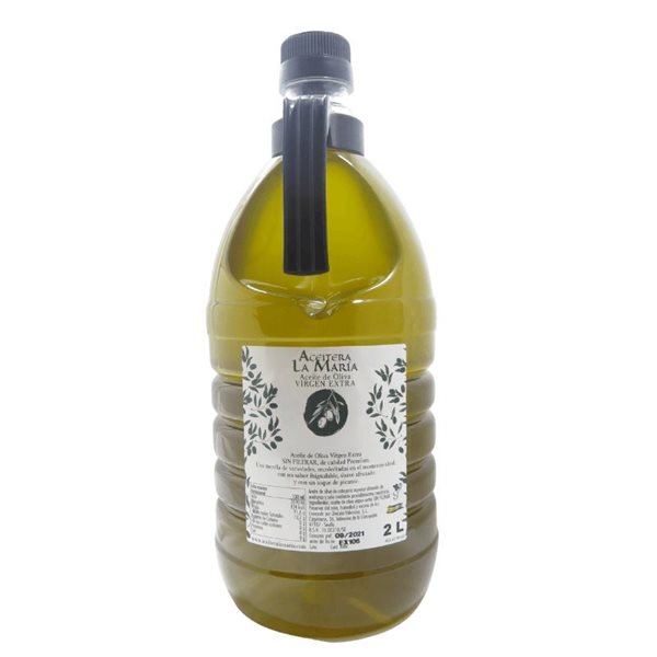 Huile d'olive vierge extra 2 L Pet Récolte 2024-2025-detalle