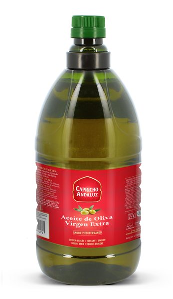 Aceite Oliva Virgen Extra: Botella 2L 50% RPET 2L Caja 6 uds.-detalle