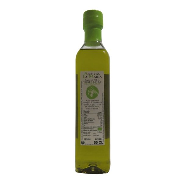 Extra Virgin Organic Olive Oil 50 Cl Pet Harvest 2024-2025-detalle