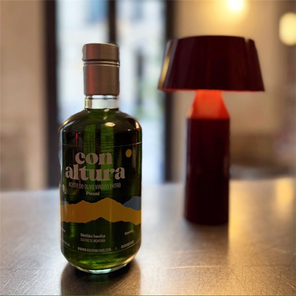 Aceite virgen-extra  VERDE(COSECHA TEMPRANA)-lateral