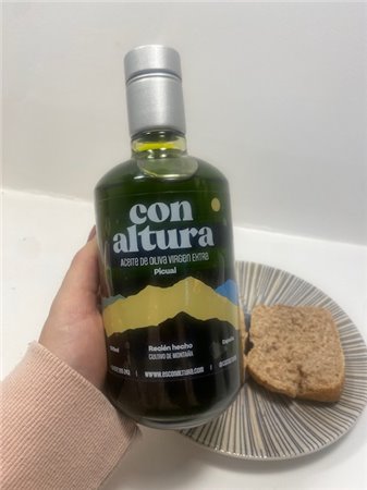 Aceite virgen-extra  VERDE(COSECHA TEMPRANA)-trasera
