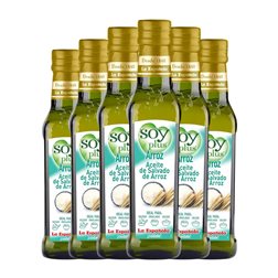 Aceite Vegetal La Española Soy Plus Salvado Botellín 25 cl Arroz (Caja de 6 unidades)