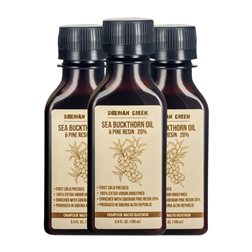 Aceite Vegetal Siberian Green Sea Buckthorn Virgen Botellín Miniatura 10 cl (Caja de 3 unidades)