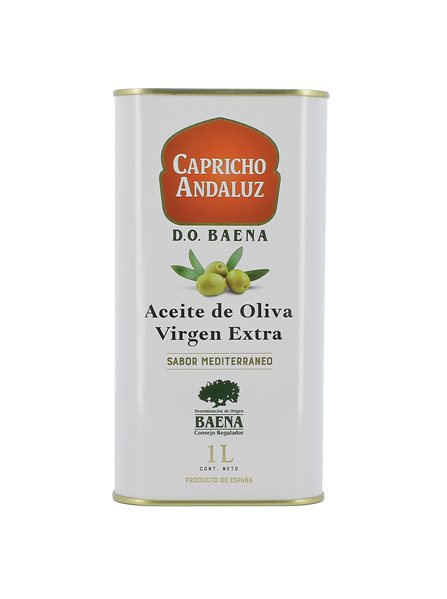 Aceite Virgen Extra D.O. Baena : Lata 1L Caja 15 uds.-detalle