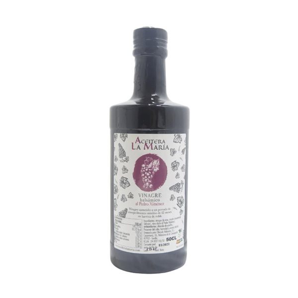 Balsamico-Essig mit Pedro Ximenez 50 Cl Cristal-detalle