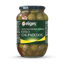 Aceituna Eliges Chupadedos 500G