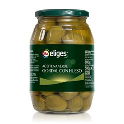 Aceituna Eliges Gordal C/H 500G