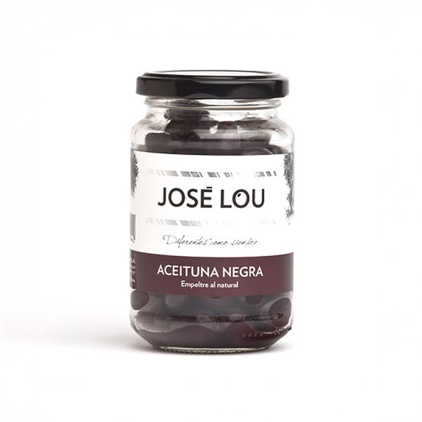 Aceituna negra - Tarro-detalle