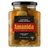 Whole Green Olive Square Jar Amanida 580ml
