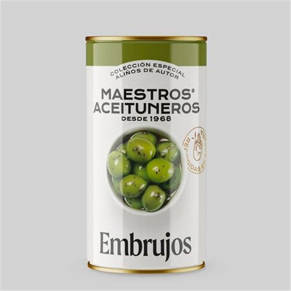 Aceitunas Embrujos, Maestros Aceituneros-lateral