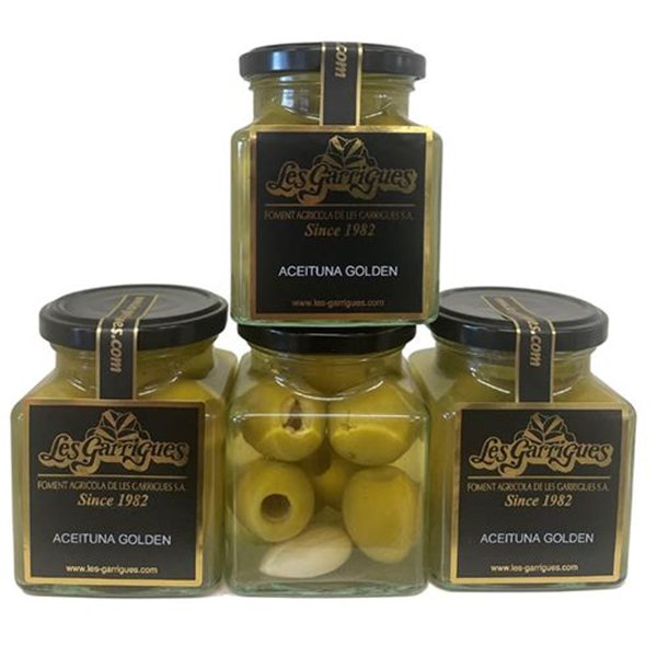 Aceitunas Golden sin Hueso, Les Garrigues-lateral