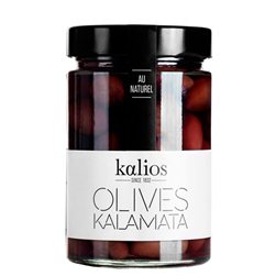 Aceitunas Kalamata se traduce al francés como "Olives Kalamata".