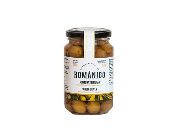 Gourmet Manzanilla Olives, Romanico-detalle