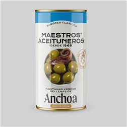 Anchovy stuffed olives, Maestros Aceituneros