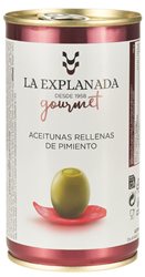 Aceitunas rellenas de pimiento LA EXPLANADA GOURMET