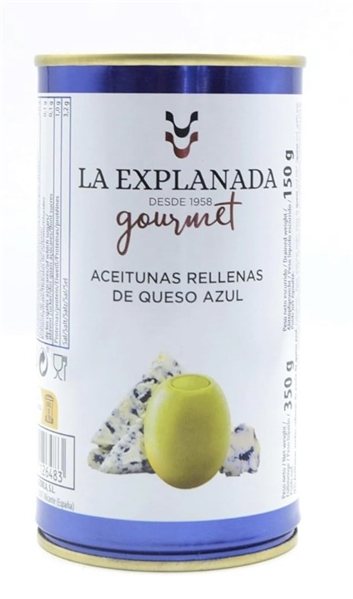 Aceitunas rellenas de queso azul LA EXPLANADA GOURMET-detalle
