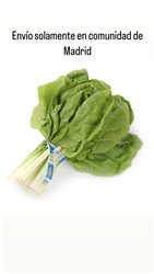 Bette à carde bio 500g (Uniquement pour les envois dans la communauté de Madrid)