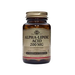 Acide alpha-lipoïque 200mg 50 gélules Solgar